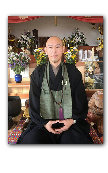 水子供養、除霊　宮城県大崎市古川のお寺　曹洞宗江渕寺の六世　木山信一和尚、岩崎信一ご挨拶